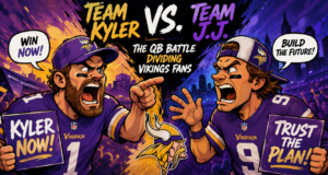Team Kyler vs. Team J.J.: The Quarterback Battle Dividing Vikings Fans