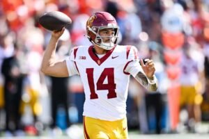 Jayden Maiava, USC quarterback and 2027 NFL Draft prospect