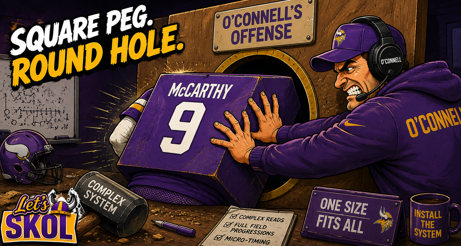 JJ McCarthy: Who Is to Blame for His Struggles?
